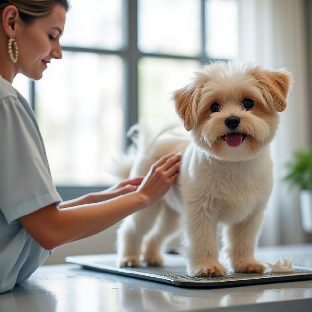 Toilettage professionnel chien salon